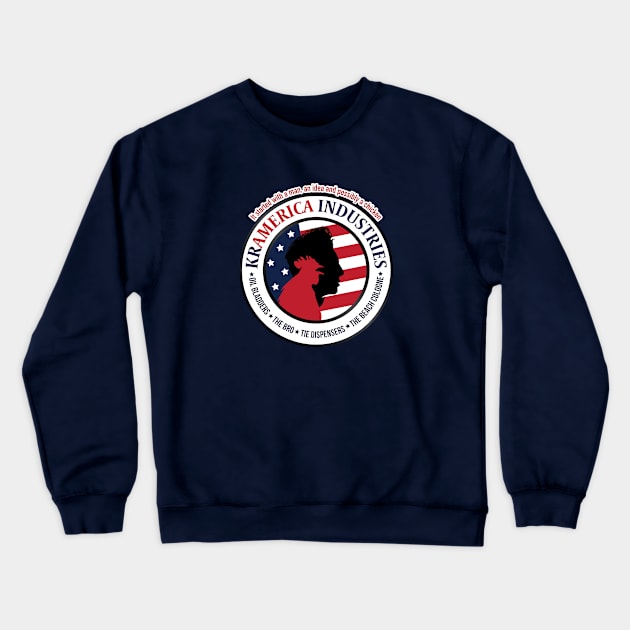 Kramerica Industries with Products Crewneck Sweatshirt by kramericaindustees